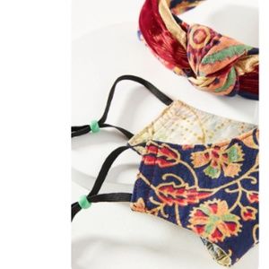 Curried Myrrh Carmen Headband & Face Mask Set